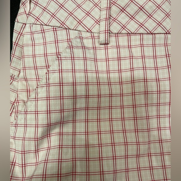 🩷⛳️🎾PUMA Pink Checkered Golf Tennis Skirt w/ lining size 10.  MINT condition! - Picture 8 of 10